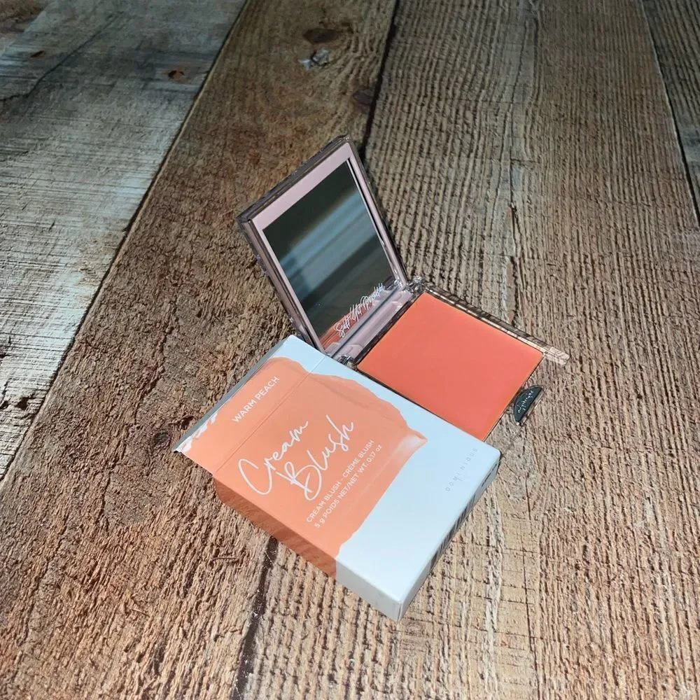💜 Silk Tone Cream Blush DOMINIQUE COSMETICS Warm peach - 0.17oz